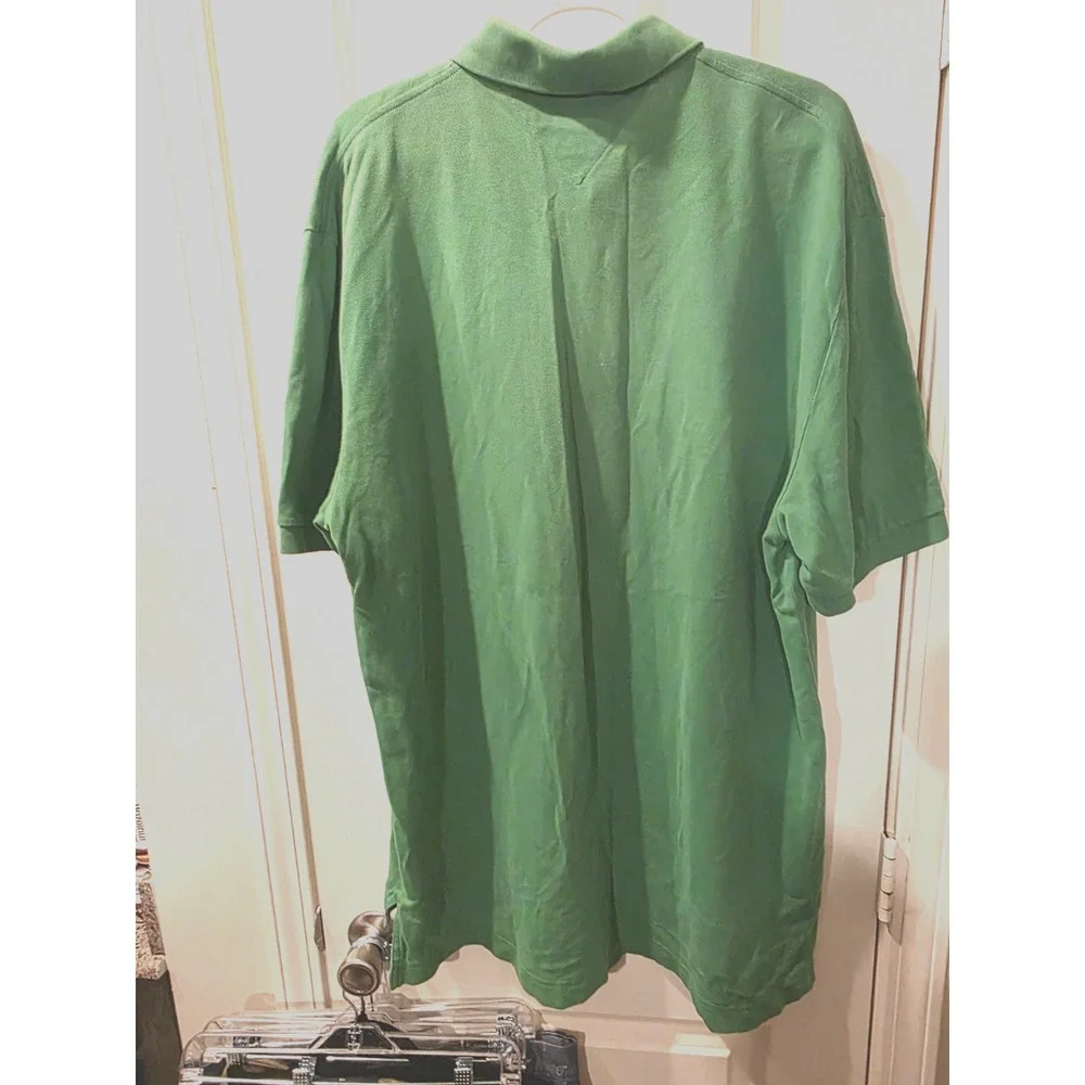 Tommy Hilfiger  Men's Polo SZ XL Green‎ Shirt